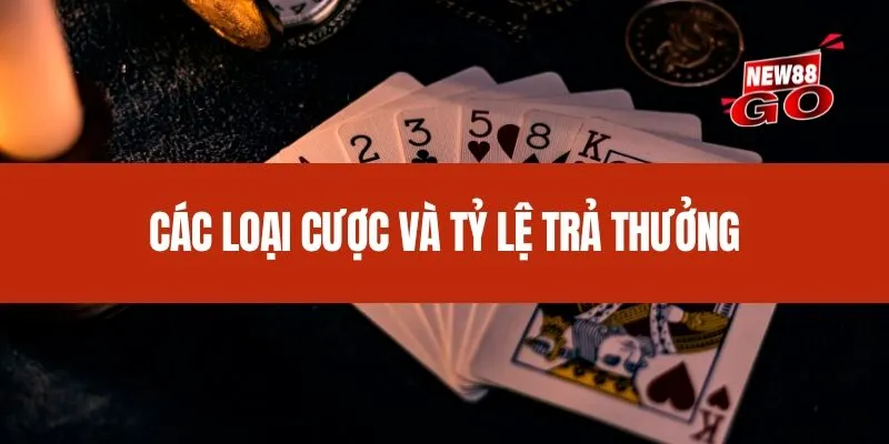 Các loại cược và tỷ lệ trả thưởng